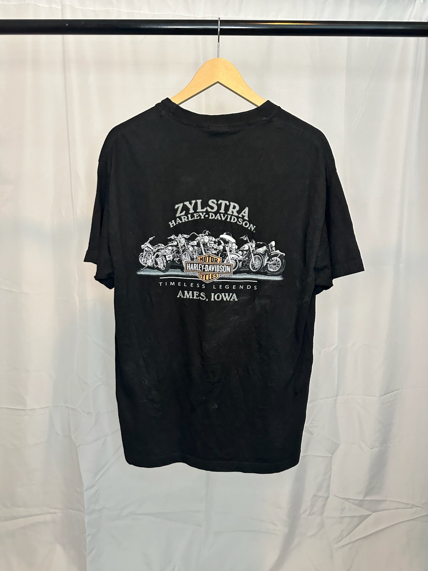 Y2K Harley Davidson shirt - L