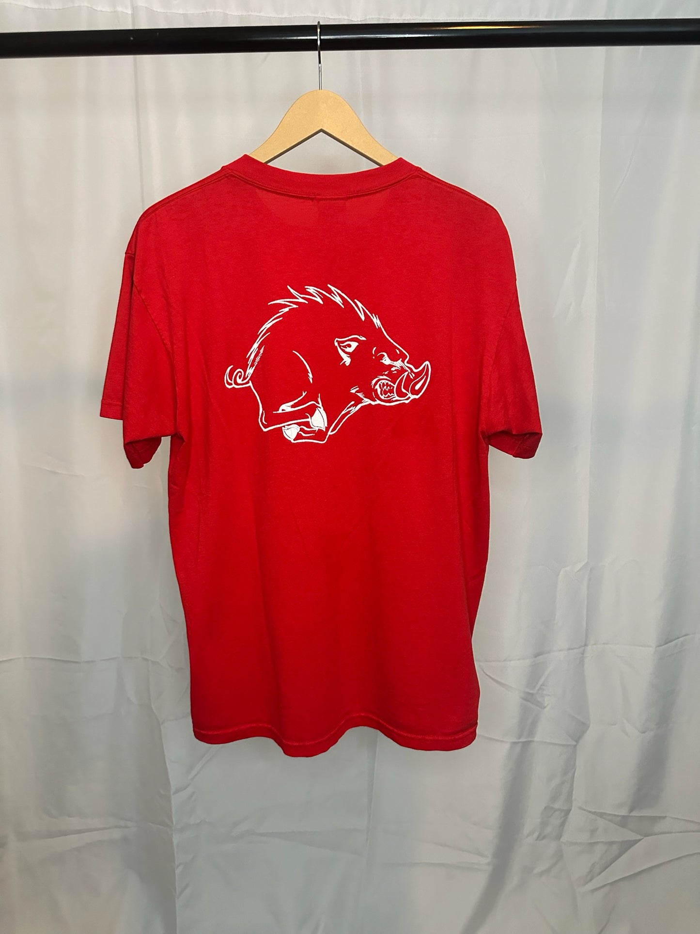 Arkansas Razor back shirt - L