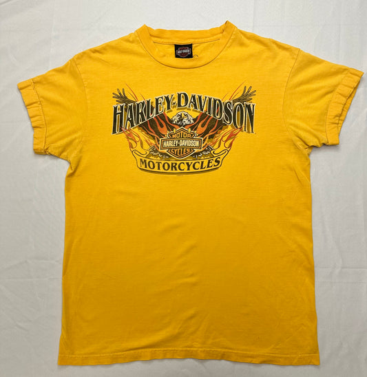 Yellow Harley Davidson Shirt - L