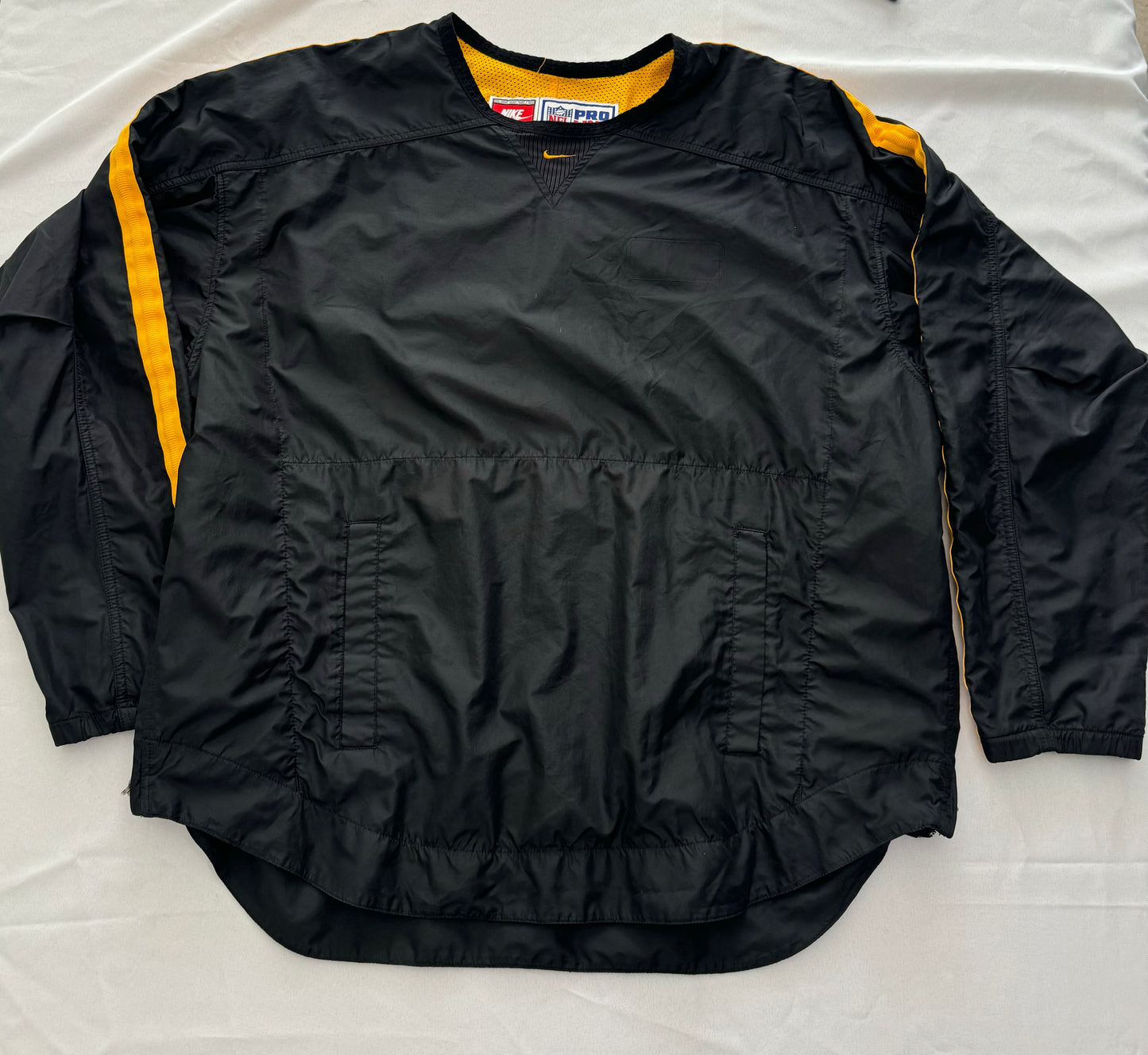 Pittsburgh Steelers All Black Pull Over -XL